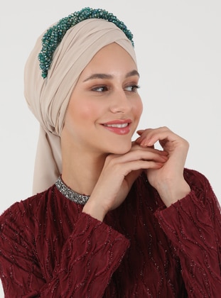 Green - Hijab Accessories - ALİCEMOOD