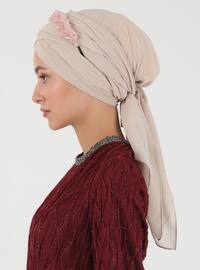 Crown Scarf Accessory Pink