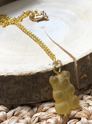 Yellow - Necklace - İsabella Accessories