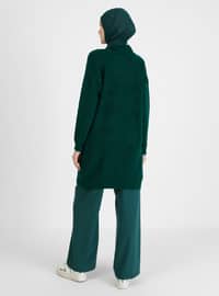 Emerald - Mock-Turtleneck - Unlined - Knit Tunics