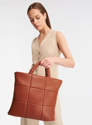 Tan - Satchel - Clutch Bags / Handbags - PARIGI