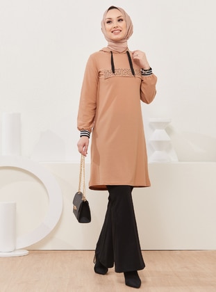 Hooded Tunic Mink