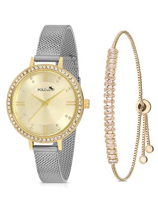 Silver tone - Yellow - Watches - Polo Air