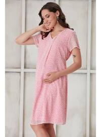 Pink - Maternity Dress