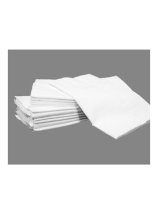 5-Pieces White Pillowcases 50X70