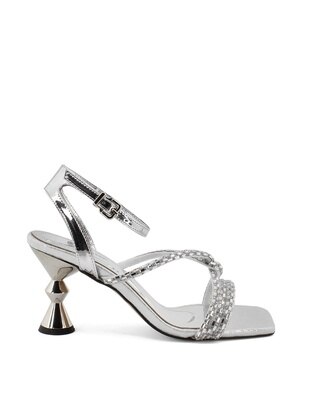 Silver tone - Stilettos & Evening Shoes - Evening Shoes - Ayakkabı Fuarı