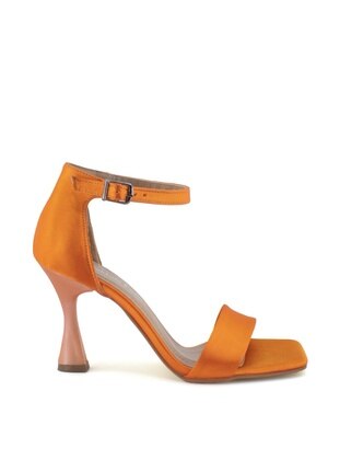 Orange - High Heel - Heels - Ayakkabı Fuarı