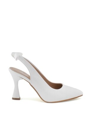 White - Stilettos & Evening Shoes - Evening Shoes - Ayakkabı Fuarı