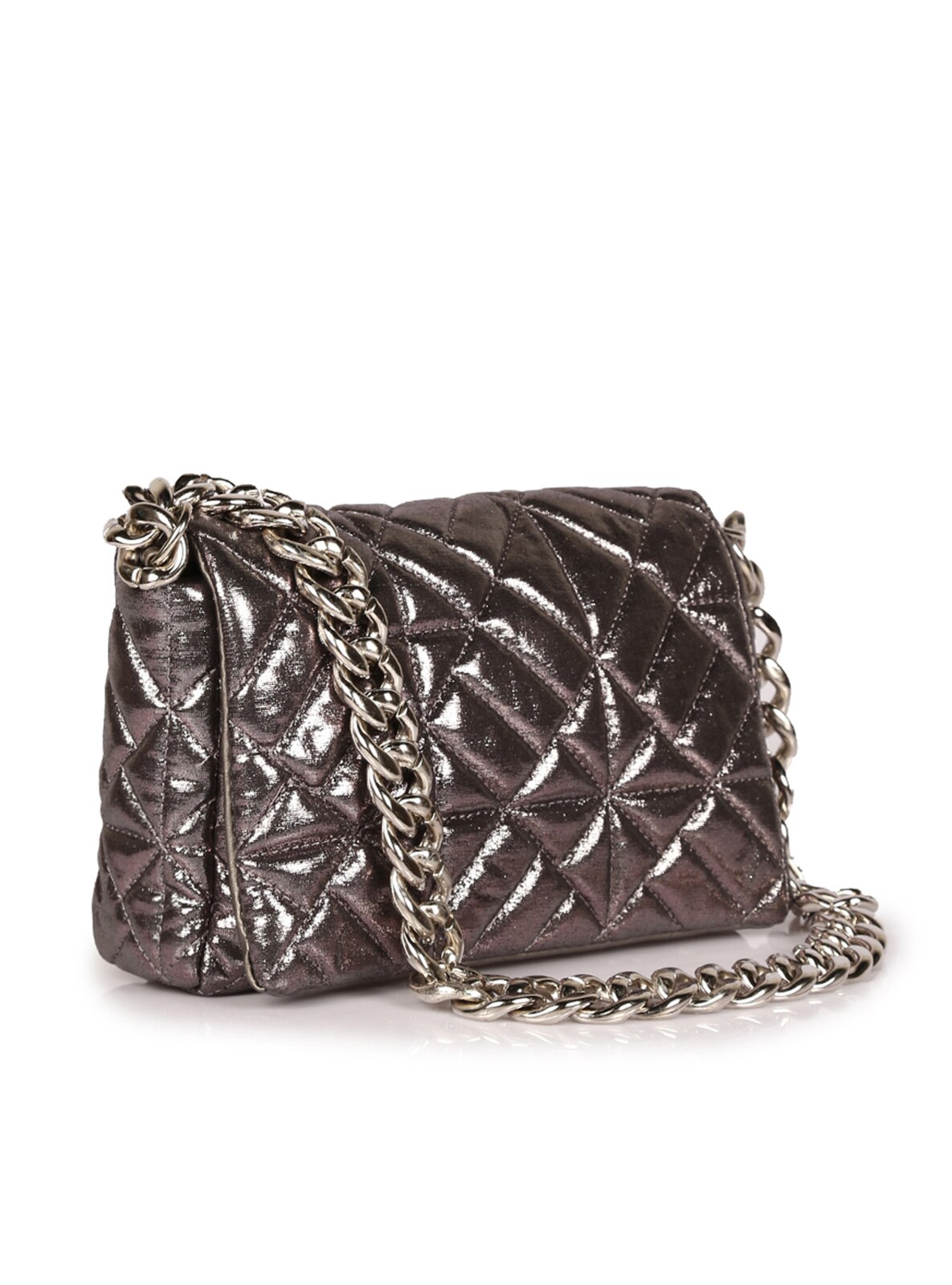 Silver Evening Bag