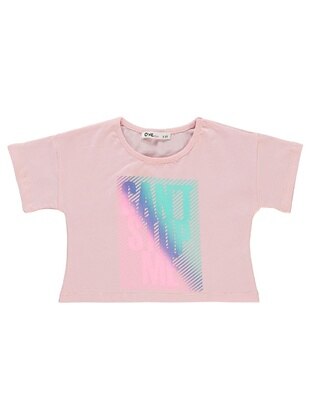 Pink - Girls` T-Shirt - Civil