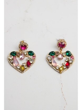 Pink - Earring - Modex Accessories
