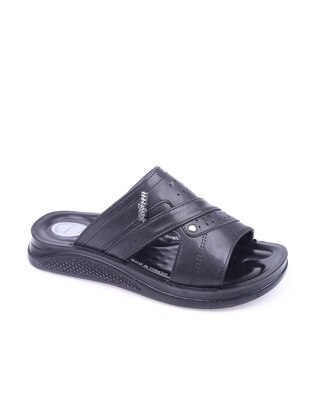 Black - Sandal - Slippers - Foxter