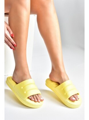Yellow - Sandal - Slippers - Fox Shoes
