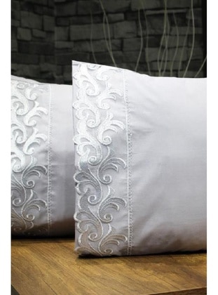 Gray - Pillow Case - Dowry World