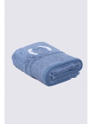Dark Blue - Towel - Ecocotton
