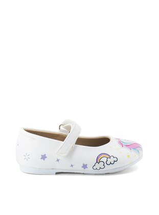 White - Kids Casual Shoes - Ayakkabı Fuarı