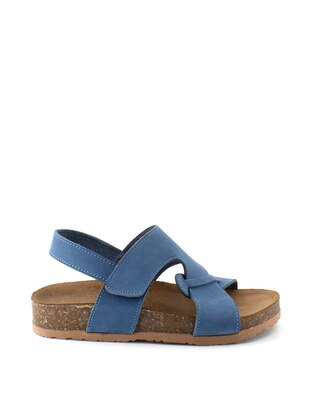 Blue - Kids Sandals - Ayakkabı Fuarı