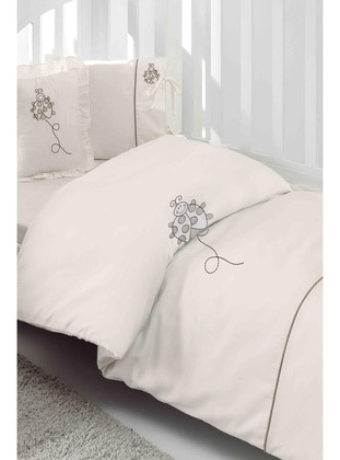 Cream - Child Bed Linen - Ecocotton