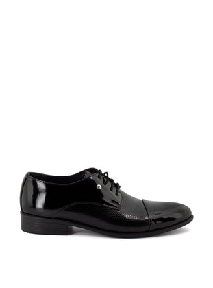 Black - Men Shoes - Ayakkabı Fuarı