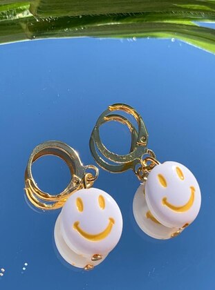 Yellow - Earring - İsabella Accessories