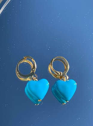 Blue - Earring - İsabella Accessories