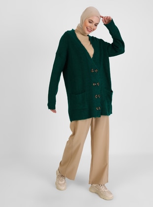 Refka Emerald Knit Cardigan