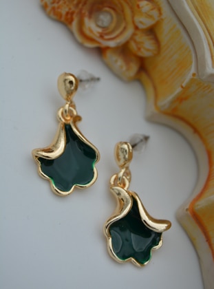 Green - Earring - Artbutika