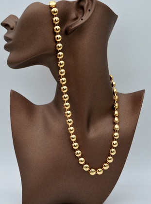 Gold Color Plated Thick Chain Gold Color
