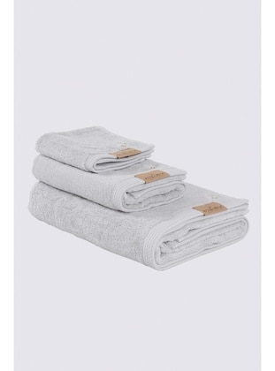 Gray - Towel - Ecocotton