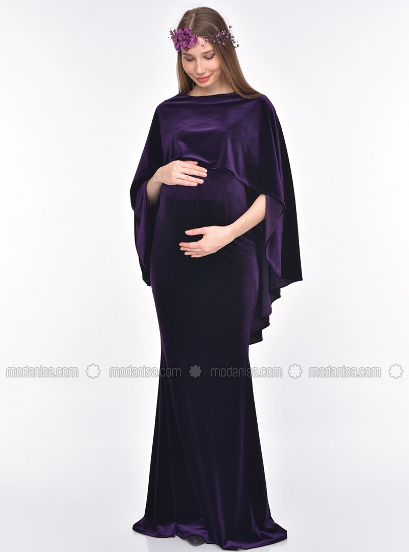  - Crew neck - Maternity Dress