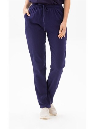 Sile Cloth Women's Pants With Pockets Purple