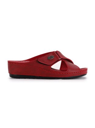 Red - Slippers - Woggo