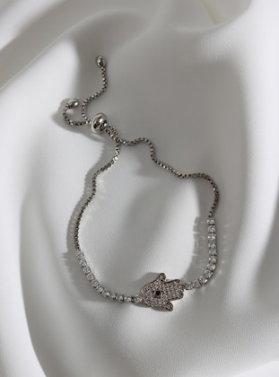 Silver tone - Bracelet - Batı Accessories
