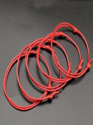Red - Bracelet - İsabella Accessories
