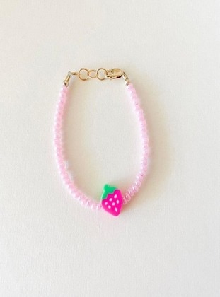 Pink - Bracelet - İsabella Accessories