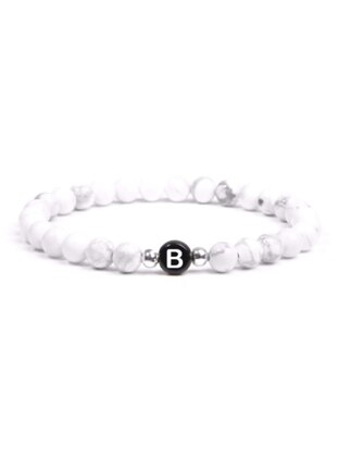 White - Bracelet - İsabella Accessories