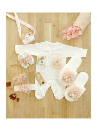 White - 500gr - Baby Evening Dress - Sitilin