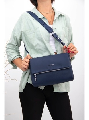 Crossbody - Navy Blue - 1000gr - Cross Bag - Silver Polo