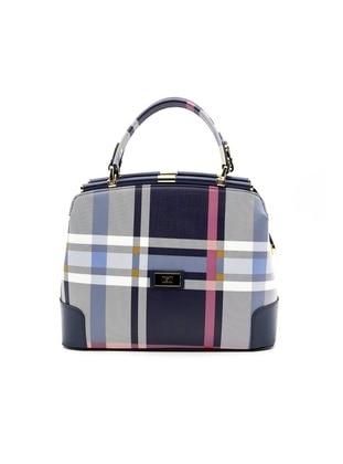 Satchel - Navy Blue - 1000gr - Cross Bag - Silver Polo