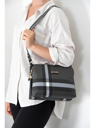 Silver Color Color Polo Black Five Women's Crossbody Bag/Messenger Bag Sp850