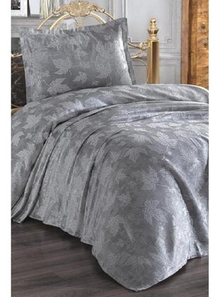 Silver tone - Bed Spread - Dowry World