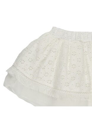 Ecru - Baby Skirt - Panço