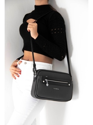 Crossbody - Anthracite - 1000gr - Cross Bag - Silver Polo