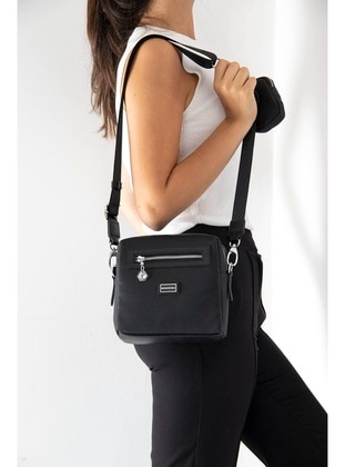 Crossbody - Black - 1000gr - Cross Bag - Silver Polo