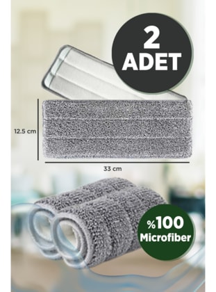 Tablet Mop Microfiber Replacement Cloth 2 Pcs