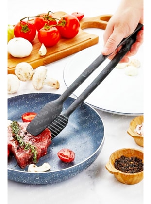 Fireproof Non-Stick Serving And Grill Tongs Plastic