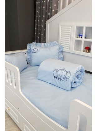 1000gr - Blue - Child Bed Linen - Miabella Home