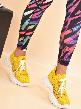 Yellow - Sport - Sports Shoes - Odesa Ayakkabı
