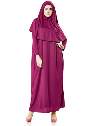 İhvan Fuchsia Prayer Clothes