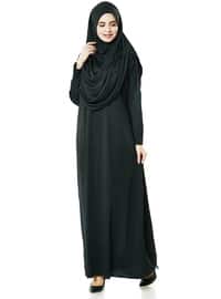 One Piece Prayer Gown Black 5015 Black